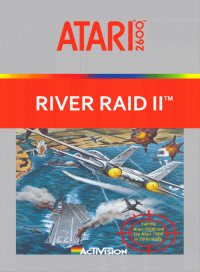River Raid II Atari 2600 US box art